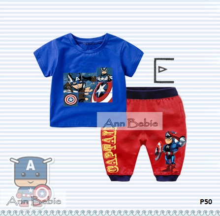 baju anak kapten amerika